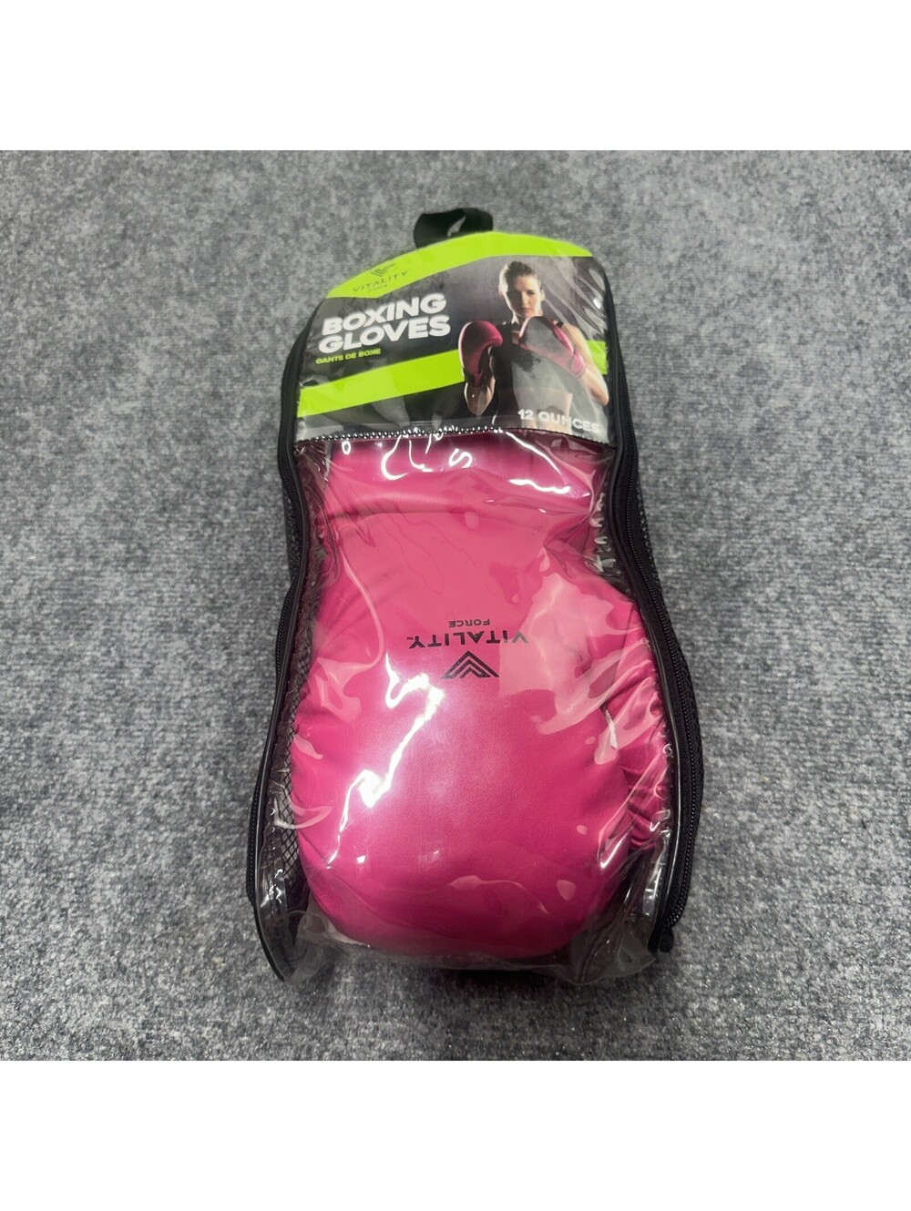Pink Vitality Force Boxing Gloves 12oz